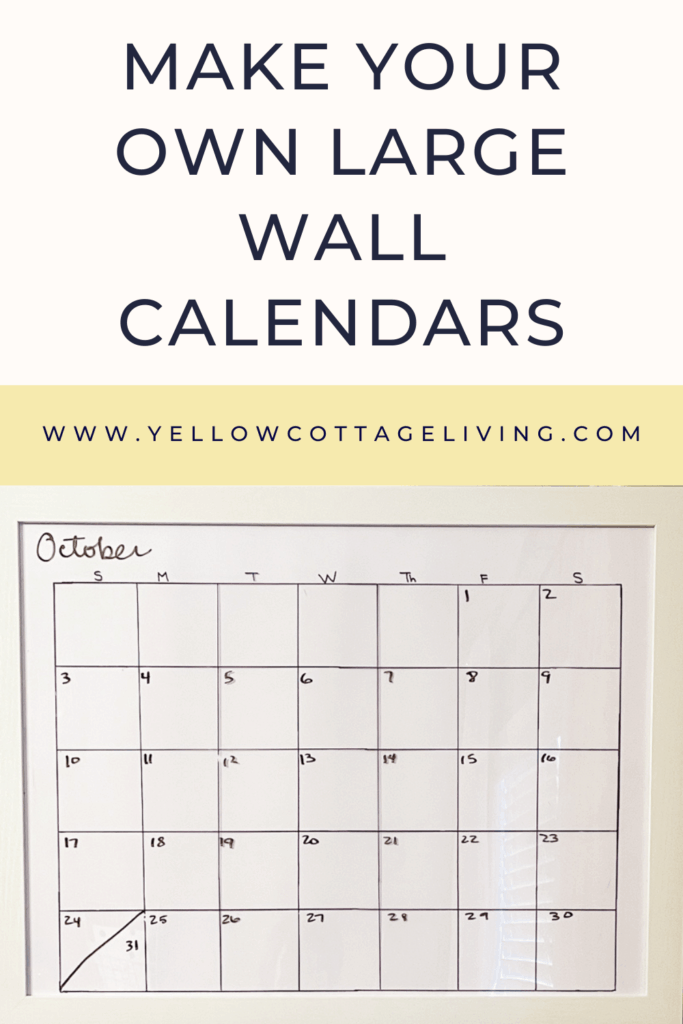 Large Wall Calendars graphic for pinning
